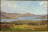 DOCHARTY Alexander Brownlie,Sheep grazing before a loch,Shapes Auctioneers & Valuers 2008-02-02