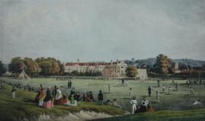 DODD Charles Tattershall 1815-1878,The Cricket Match, Tonbridge School,Sloans & Kenyon US 2010-06-18