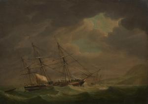 DODD Robert 1748-1816,The Ship Kent,1813,Leonard Joel AU 2023-03-21