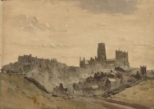 DODGSON George Haydock 1811-1880,Durham Castle,c. 1860,Rosebery's GB 2020-09-23