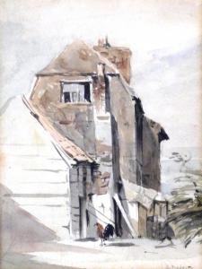 DODGSON George Haydock 1811-1880,Farmhouse with Chicken,Winter Associates US 2022-10-03