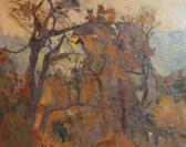 DODWELL Samuel 1909-1990,Autumn, a woodland scene,Batemans Auctioneers & Valuers GB 2017-09-02