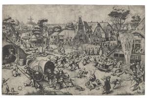 DOETECUM Johannes und Lucas 1551-1569,The Kermis of Saint George,1559,Christie's GB 2022-07-05