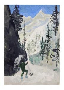 DOIG Peter 1959,Couloir 1,2022,Christie's GB 2024-03-14