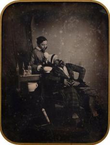 DOLARD Camille 1810-1884,Autoportrait en malade imaginaire,c.1842,Millon & Associés FR 2017-11-07