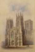 DOLBY Edwin Thomas 1824-1902,YORK, LINCOLN AND ELY CATHEDRALS (3),1892,Sworders GB 2009-11-24
