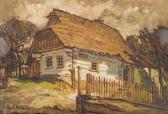 DOLEZIL Vojtech 1882-1961,A Timber Cottage,Palais Dorotheum AT 2018-09-22