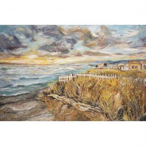 DOLLINGER Renate 1924,Coast of Lincoln City,1989,Clars Auction Gallery US 2023-04-14