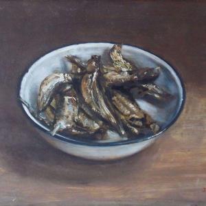 DOLPHIJN Vic 1909-1993,Still life of fish in a plate,Amberes BE 2022-01-24