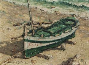 DOMENECH FERRE Eduard 1917-1965,Beached Boat,Hindman US 2011-05-15