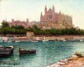 DOMENECH FERRE Eduard 1917-1965,La Catedral, Palma de Mallorca,1949,Duran Subastas ES 2012-02-21