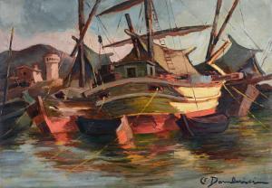 DOMENICI Carlo 1898-1981,Imbarcazioni,Galleria Pananti Casa d'Aste IT 2024-04-19