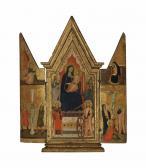 DOMINICAN EFFIGIES Master,A triptych: central panel: The Madonna and Child E,Christie's 2013-07-02