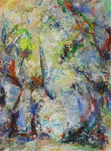 DOMINIQUE John Augustus 1893-1994,Through the Trees,1962,Clars Auction Gallery US 2015-03-22