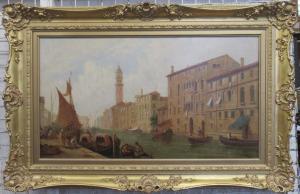 DOMMERSEN William Raymond 1850-1927,Venetian canal scene,Serrell Philip GB 2023-11-23