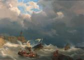 DOMMERSHUIJZEN Pieter Cornelis 1834-1908,To the rescue,Christie's GB 2000-01-18