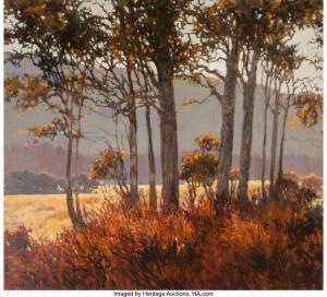 DON Irwin 1933-1998,California Landscape,1974,Heritage US 2018-03-11