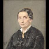 DONADELLI Luigi 1800-1800,Ritratto di dama,1879,Von Morenberg IT 2012-03-25