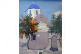 DONALD Anne 1941,Little Church, Paros,Shapes Auctioneers & Valuers GB 2015-03-07