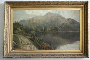 DONALD Tom 1856-1883,A Scottish Highland Loch,1880,Mealy's IE 2021-05-18