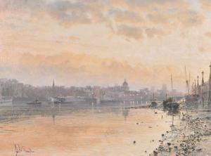 DONALDSON JOHN 1945,Dawn Over St. Pauls,John Nicholson GB 2021-06-25