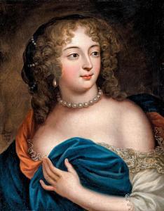 DONAT Johann Daniel 1744-1830,Young lady in pearl necklace,1819,Nagyhazi galeria HU 2019-05-28