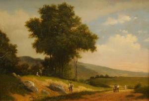 DONAT M 1800-1800,Rural landscape with figures,19th century,Golding Young & Co. GB 2021-08-25