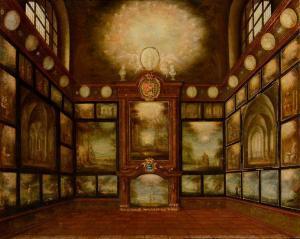 DONATH Gabriel Ambrosius 1684-1760,Fantaisie sur la galerie de la collec,1737,Delorme-Collin-Bocage 2019-06-21