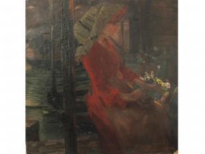 DONATI Carlo 1874-1949,Fioraia veneziana,Sesart's IT 2012-11-30