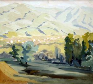 donev Bocio 1904-1969,Landscape,1931,Victoria BG 2011-06-23