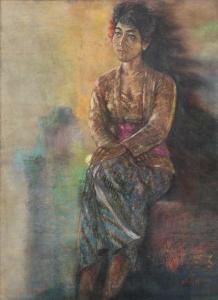 DONG LING Xu 1951,Figur Women,1989,Sidharta ID 2009-10-25