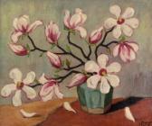 Dongen V,Magnolia Blooms in Chinese Vase,19th Century,Fonsie Mealy Auctioneers IE 2018-03-07
