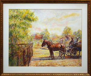 DONIPHAN Dorsey (Edwin) 1897,Horse-Drawn Carriage,Clars Auction Gallery US 2010-01-11