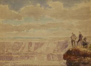 Donn Edward Wilton 1868-1925,The Grand Canyon,1926,Weschler's US 2007-04-21