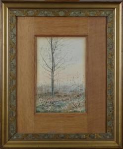 DONNAY Auguste 1862-1921,Paysage,1883,Monsantic BE 2023-05-14