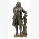 DONNDORF ADOLF VON 1835-1916,Johann Sebastian Bach Version des Bach-Denkmals am,Leo Spik 2019-06-27
