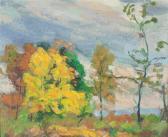DONNELL Carson 1885-1969,Landscape,Hindman US 2015-09-26
