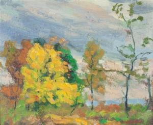 DONNELL Carson 1885-1969,Landscape,Hindman US 2015-09-26