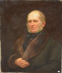 DONNER VON RICHTER Otto 1828-1911,Portrait d'homme,19ème,Rops BE 2017-07-30
