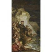 DONOSO JOSÉ JIMÉNEZ 1632-1690,SAINT FRANCIS PREACHING TO THE FISHES,Sotheby's GB 2009-12-10