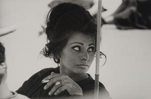 DONOVAN Terence,Sophia Loren smoking on the set of Anthony Mann's ,1963,Christie's 2024-02-28