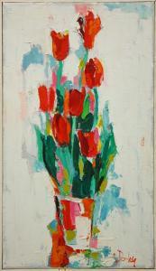 DOOLEY Helen Bertha 1907-1994,Tulips,1929,Clars Auction Gallery US 2010-11-06