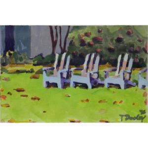 DOOLEY Tom 1900-1900,Adirondack Chairs,1982,Kodner Galleries US 2016-11-02