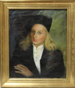 DOOLITTLE MARJORIE 1888-1972,Portrait of woman,Slawinski US 2017-01-29