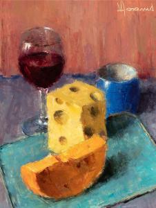 DOOMS Vic 1912-1994,Cheese and wine,De Vuyst BE 2020-12-05