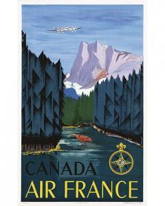 DORÉ Jean,Canada Air France,1951,Artprecium FR 2020-07-09