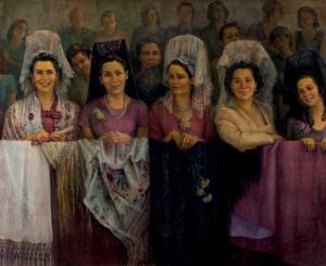 DORADO LOPEZ CARMEN 1941,Las señoras en los toros,1995,Duran Subastas ES 2016-03-16