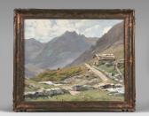 DORAN Albert 1892-1987,Paysage de montagne à la bergerie,Ferri FR 2022-07-01