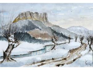 DORAY Henri,Chemin sous la neige,1997,Blache FR 2009-06-29