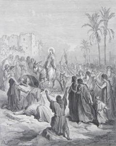 DORE Gustave 1832-1883,Jesus in Jerusalem,Bellmans Fine Art Auctioneers GB 2017-07-11